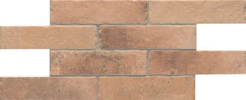Клинкер Natucer Boston Brick East-North, цвет оранжевый, поверхность матовая, под кирпич, 65x250