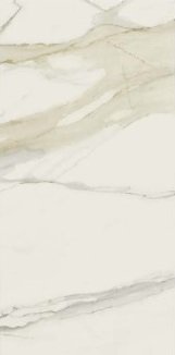Широкоформатный керамогранит Rex I Classici Di Rex Calacatta Gold Chain F Glossy 6mm 750681, цвет слоновая кость, поверхность полированная, прямоугольник, 1200x2400