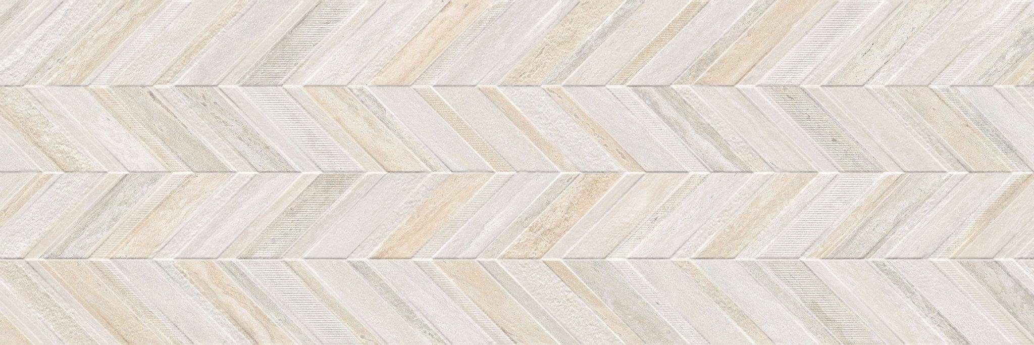 Керамическая плитка Saloni Bernini Phedra Iris FDM990, цвет серый, поверхность рельефная, прямоугольник, 400x1200