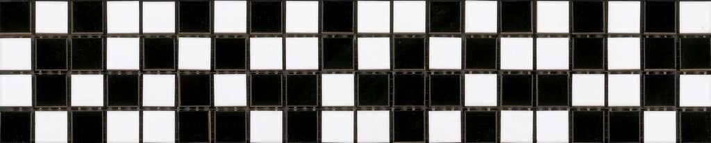 Мозаика Bardelli Bardelli Arlecchino 110, цвет чёрный, поверхность глянцевая, прямоугольник, 80x400
