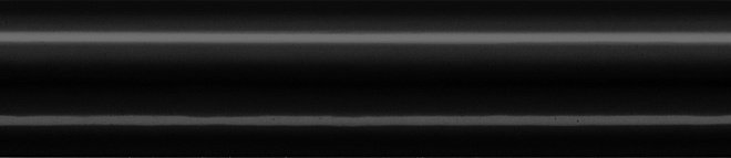 Бордюры Kerama Marazzi Бордюр Багет Граньяно черный BLD012, цвет чёрный, поверхность глянцевая, прямоугольник, 30x150