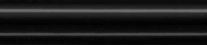 Бордюры Kerama Marazzi Бордюр Багет Граньяно черный BLD012, цвет чёрный, поверхность глянцевая, прямоугольник, 30x150