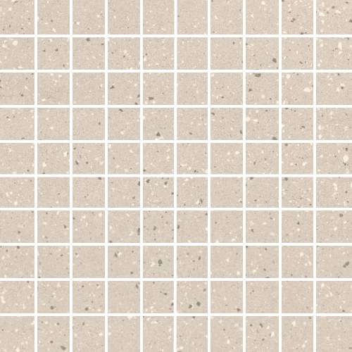 Мозаика Floor Gres Earthtech Pumice Flakes Mosaico (3X3) Comfort 772399, цвет белый, поверхность лаппатированная, квадрат, 300x300