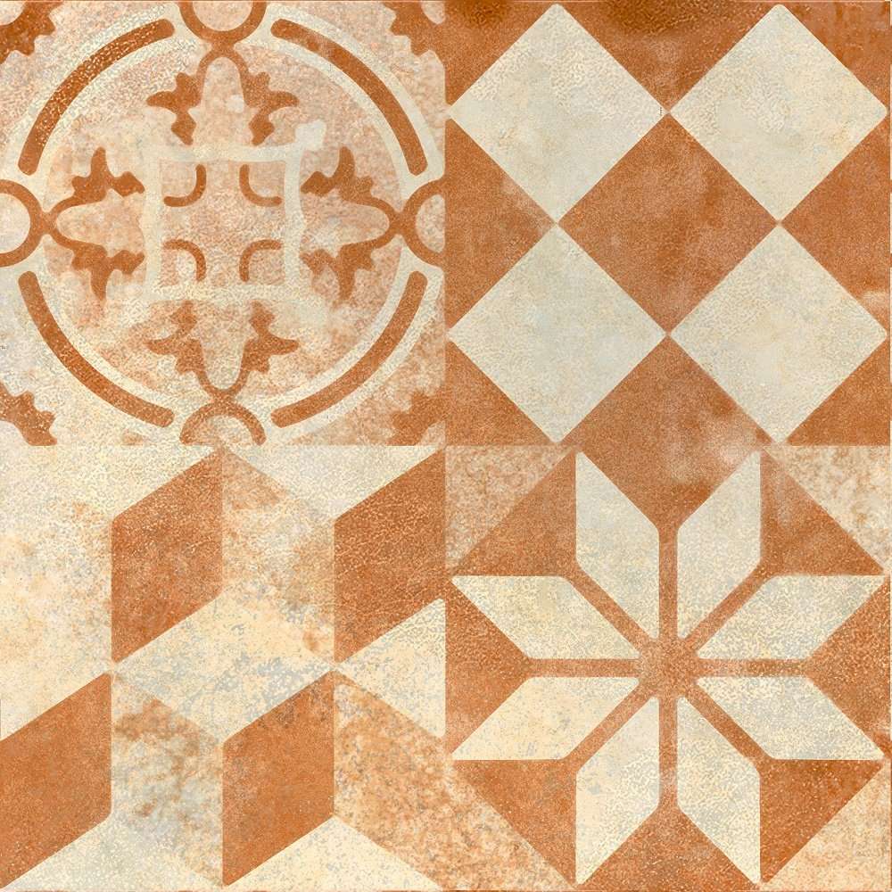 Декоративные элементы Terracotta Antique Quadro Cotto TD-ATF-D-QCT, цвет коричневый, поверхность матовая, квадрат, 150x150