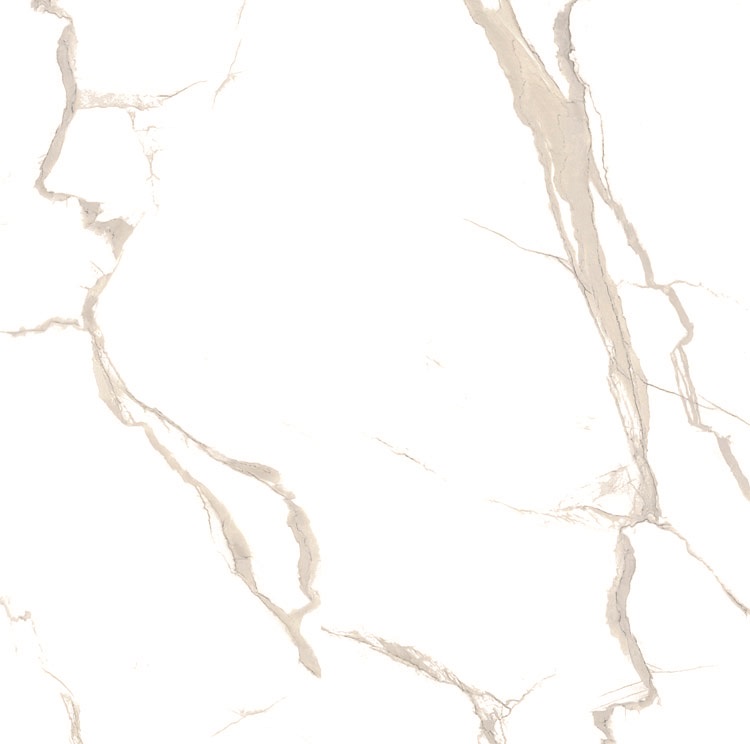Керамогранит ITC Forenza White Glossy, цвет бежевый, поверхность глянцевая, квадрат, 600x600