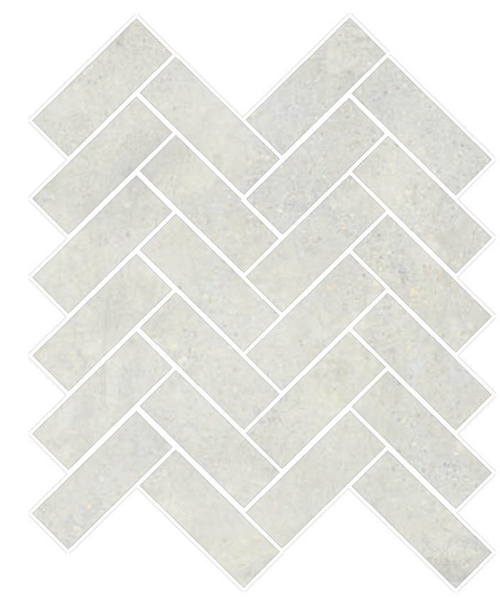 Мозаика Elios Montreal Mosaico Elegance White 00XH300, цвет белый, поверхность матовая, прямоугольник, 225x250