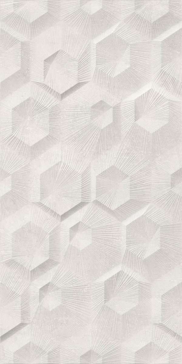 Керамогранит Atlantic Tiles Loft Microsite White, цвет белый, поверхность матовая, прямоугольник, 450x900