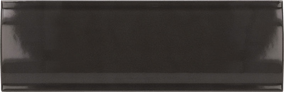 Керамическая плитка Equipe Vibe Out Almost Black 28762, цвет чёрный тёмный, поверхность глянцевая, прямоугольник, 65x200