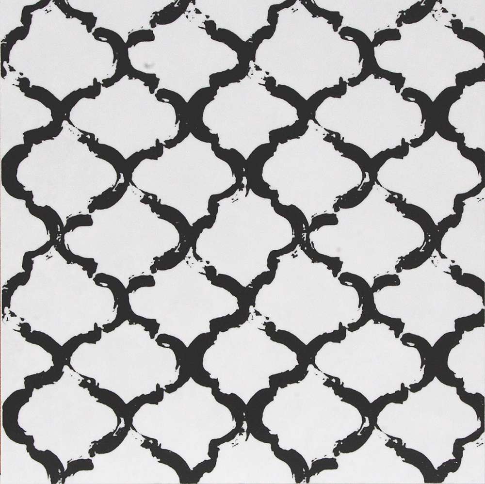 Декоративные элементы Terratinta Stonemarble White Aksel 01 TTSMWH01AK, цвет чёрно-белый, поверхность матовая, квадрат, 150x150