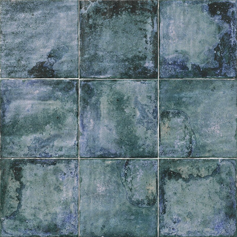 Керамическая плитка Mainzu Pav. Livorno Blu, цвет синий, поверхность матовая, квадрат, 200x200