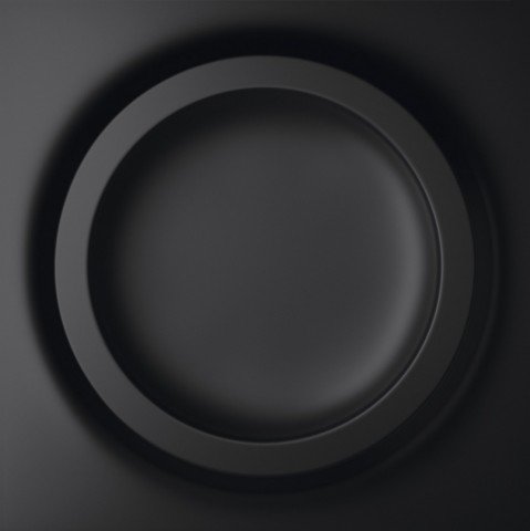 Керамическая плитка Baldocer Opal Black Satin, цвет чёрный, поверхность сатинированная, квадрат, 250x250