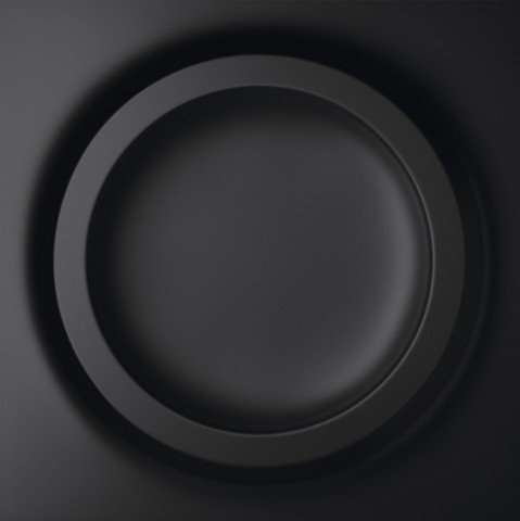 Керамическая плитка Baldocer Opal Black Satin, цвет чёрный, поверхность сатинированная, квадрат, 250x250