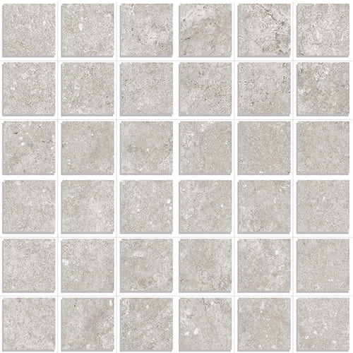 Мозаика La Fabbrica Chianca Mosaico Otranto 184404, цвет серый, поверхность матовая, квадрат, 300x300