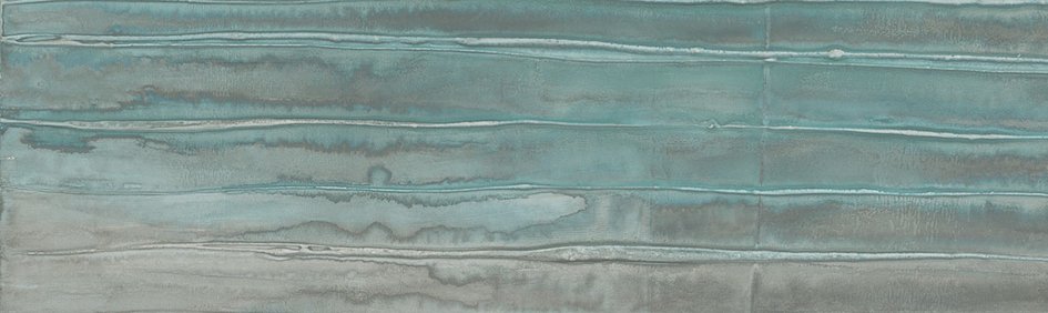 Керамическая плитка Aparici Studio Ornato, цвет бирюзовый, поверхность матовая, прямоугольник, 298x996