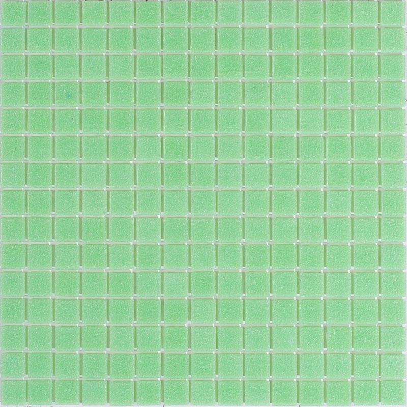 Мозаика Alma Mosaic Sandy SE28-2, цвет зелёный, поверхность матовая, квадрат, 327x327