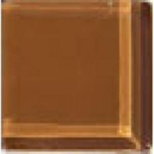 Мозаика Bars Crystal Mosaic Чистые цвета E 51 (23x23 mm), цвет коричневый, поверхность глянцевая, квадрат, 300x300