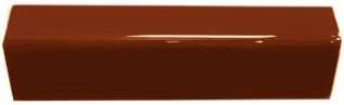 Бордюры CAS Escuarda Marron, цвет коричневый, поверхность глянцевая, прямоугольник, 50x200