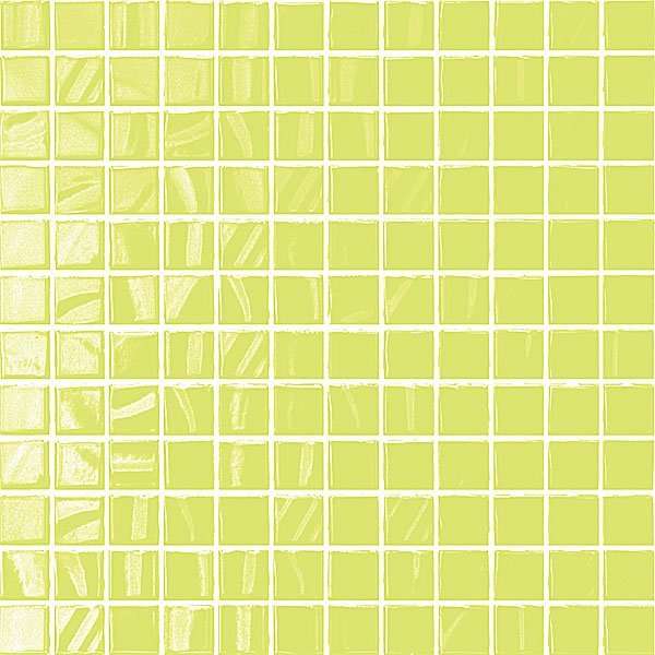 Мозаика Kerama Marazzi Темари лайм 20054, цвет жёлтый, поверхность глянцевая, квадрат, 298x298