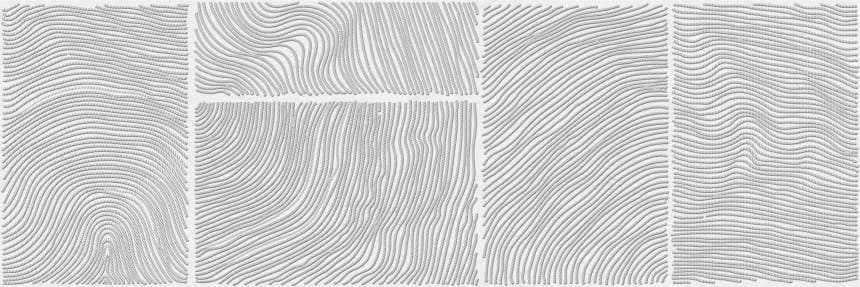 Декоративные элементы Lasselsberger Кинцуги 1664-0212, цвет белый серый, поверхность матовая, прямоугольник, 200x600