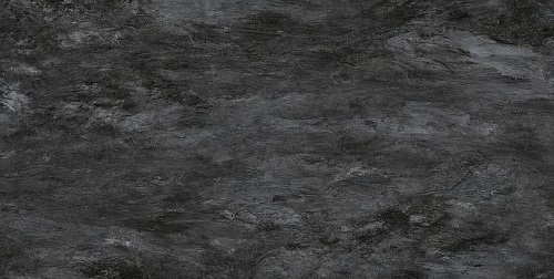Широкоформатный керамогранит Rex Ardoise Noir Ret 6mm 745923, цвет чёрный, поверхность матовая, прямоугольник, 1200x2400