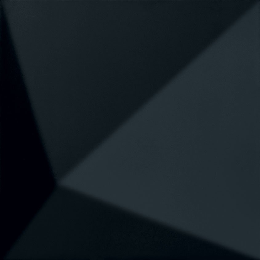 Керамическая плитка Maciej Zien Tegel Schwarz 3, цвет чёрный, поверхность глянцевая, квадрат, 298x298