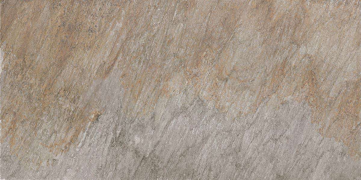 Керамогранит ITT Ceramic Quartzite Multicolor Matt, цвет коричневый, поверхность матовая, прямоугольник, 600x1200