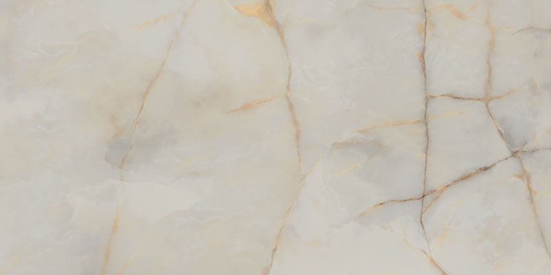 Широкоформатный керамогранит Tubadzin Ambra Bianca Mat, цвет бежевый, поверхность матовая, прямоугольник, 240x1200