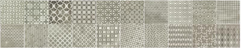 Декоративные элементы Rex Esprit Deco Gris Rett. 762083, цвет серый, поверхность матовая, квадрат, 200x200