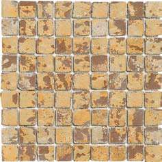 Мозаика Arkadia Palatium I Profeti Mosaico, цвет жёлтый, поверхность матовая, квадрат, 300x300