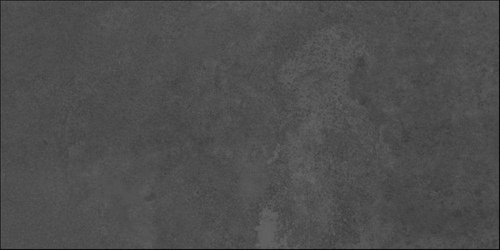 Керамогранит Grespania Moma Antracita 44MM69R, цвет чёрный, поверхность матовая, прямоугольник, 600x1200