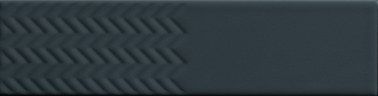 Керамическая плитка 41zero42 Biscuit Waves Notte 4100682, цвет чёрный, поверхность матовая 3d (объёмная), прямоугольник, 50x200