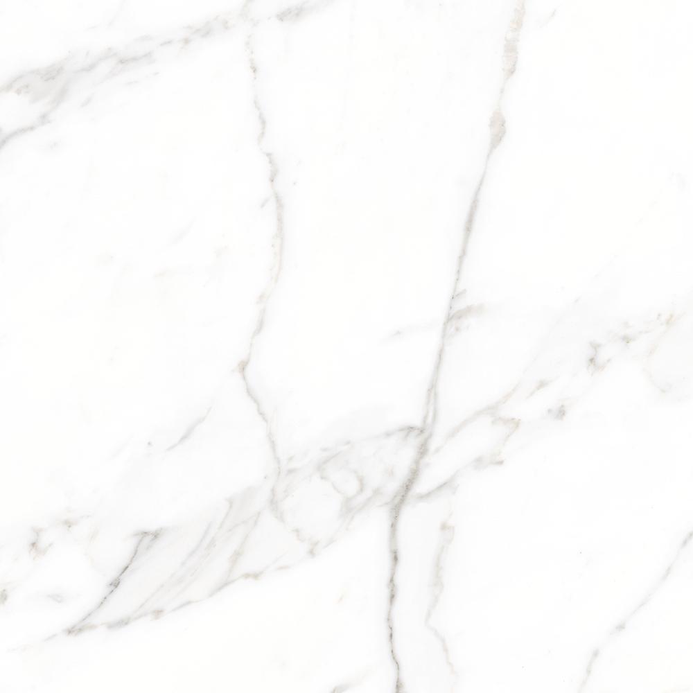 Керамогранит Laparet Calacatta Eхtra Polir, цвет белый серый, поверхность полированная, квадрат, 600x600