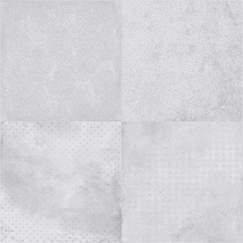 Декоративные элементы Ocean Ceramic Magnus Gris Decor, цвет серый, поверхность матовая, квадрат, 600x600