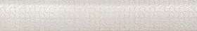 Бордюры Keraben Chic Toussete White Listello, цвет серый, поверхность матовая, прямоугольник, 48x300