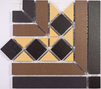 Декоративные элементы Топ Рус Изабель У-сту, цвет разноцветный, поверхность матовая, квадрат, 144x164x164