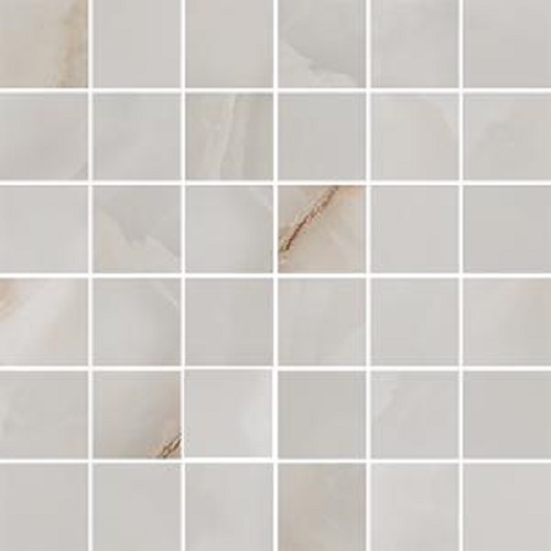 Мозаика Cerdomus Alma Mosaico Onice Levigato 94430, цвет серый, поверхность лаппатированная, квадрат, 300x300