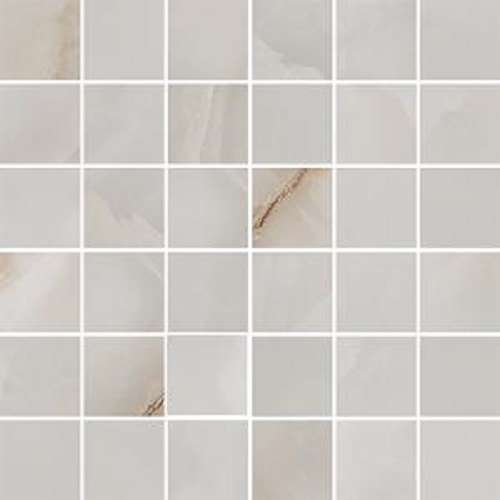 Мозаика Cerdomus Alma Mosaico Onice Levigato 94430, цвет серый, поверхность лаппатированная, квадрат, 300x300