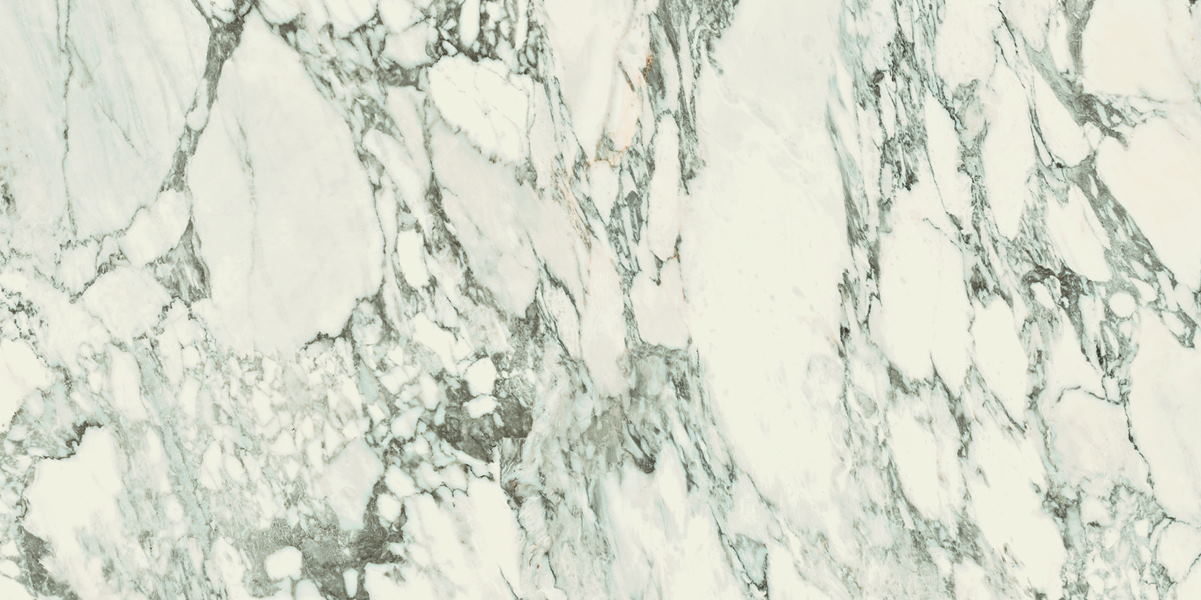 Широкоформатный керамогранит Arch Skin Stone Calacatta SF.SM.AW.NT 2400X1200X6, цвет зелёный, поверхность матовая, прямоугольник, 1200x2400