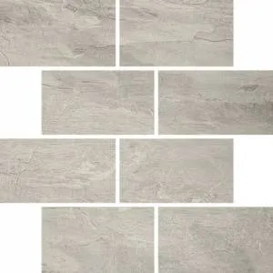 Мозаика Rex Ardoise Muretto Gris 747791, цвет серый, поверхность матовая, квадрат, 300x300