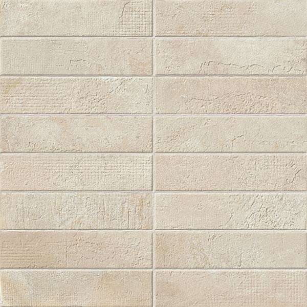 Декоративные элементы Coliseumgres Garda Bianco Ins. Brick 610080000205, цвет бежевый, поверхность глазурованная, под кирпич, 450x450