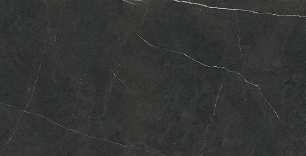 Керамогранит Zodiac Parma Molto-P, цвет чёрный, поверхность полированная, прямоугольник, 750x1500