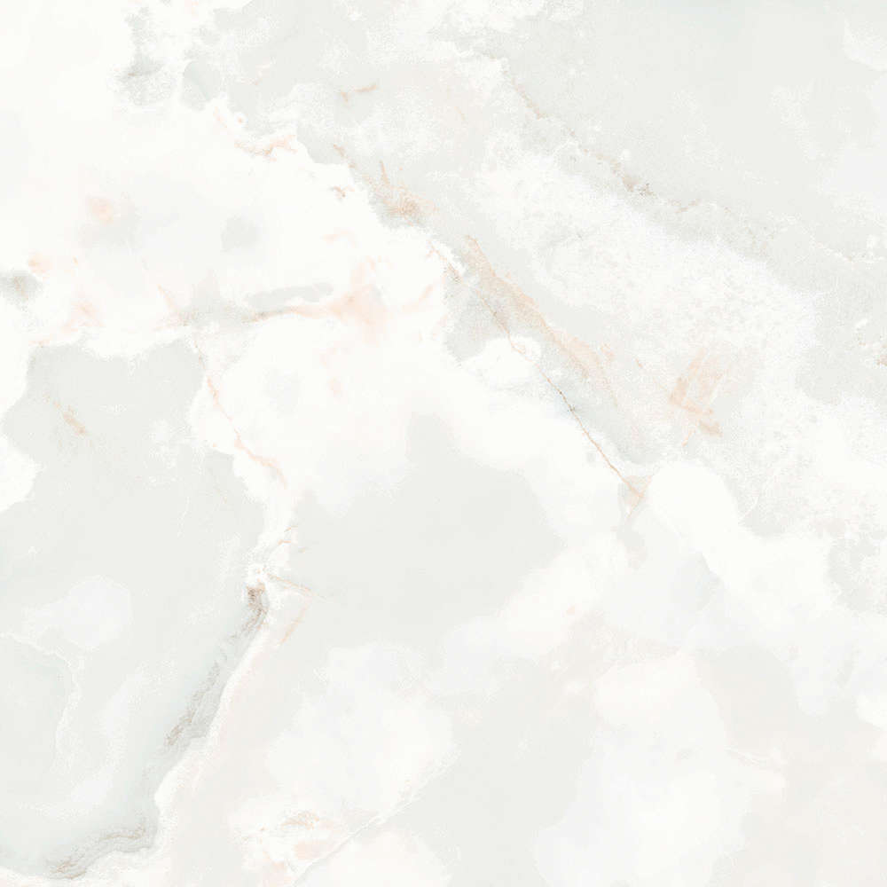 Широкоформатный керамогранит Geotiles Oni White Super Polished, цвет белый, поверхность матовая сатинированная, квадрат, 1200x1200