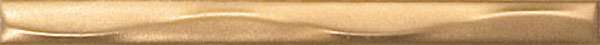 Бордюры Kerama Marazzi Карандаш бронза 171, цвет жёлтый, поверхность глянцевая, прямоугольник, 15x200