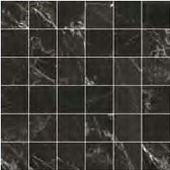 Мозаика Gardenia Orchidea Unique Mosaico Infinity Black 57717, цвет чёрный, поверхность матовая, квадрат, 333x333