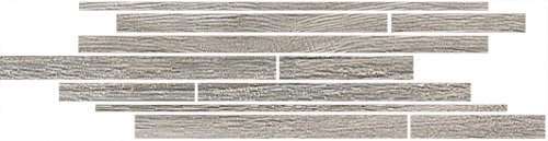Мозаика Rex Selection Oak Gray Modulo Listello Sfalsato 738016, цвет серый, поверхность матовая, прямоугольник, 150x450