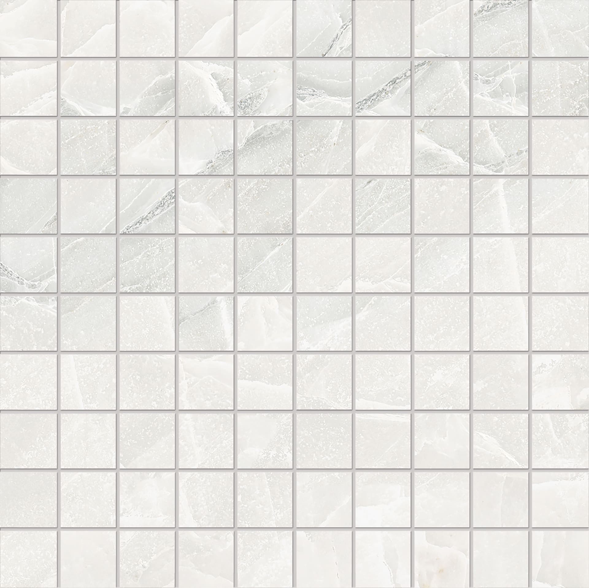 Мозаика Emilceramica (Acif) Tele Di Marmo Selection Mosaico 3X3 White Paradise Nat EK4S, цвет белый, поверхность матовая, квадрат, 300x300