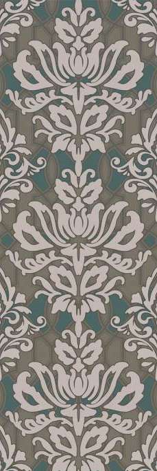 Декоративные элементы Italon Element Silk Inserto Damasco 600080000339, цвет разноцветный, поверхность матовая, прямоугольник, 250x750