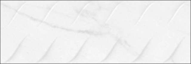 Керамическая плитка Cristacer Minerva Waves White, цвет белый, поверхность глянцевая, прямоугольник, 250x750