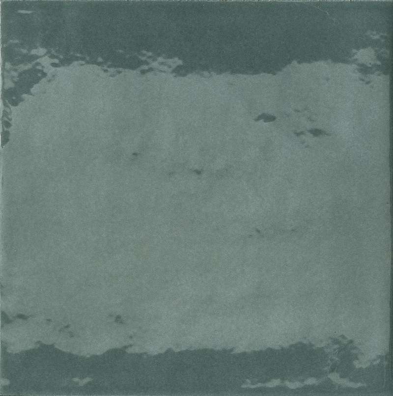 Керамическая плитка Iris Bottega D’Arte Avio Lucido 511023, цвет зелёный, поверхность глянцевая, квадрат, 150x150