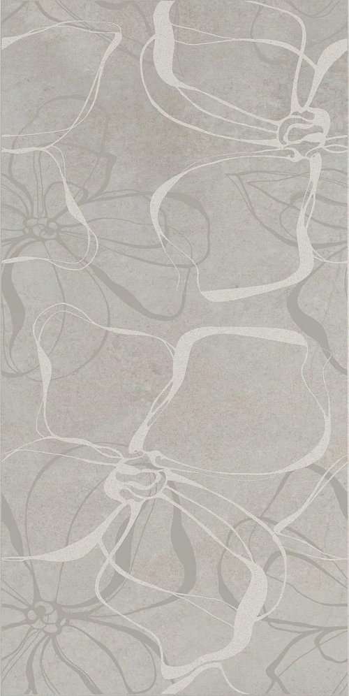 Декоративные элементы Creto Naomi Graphite ND_D0001, цвет серый, поверхность матовая, прямоугольник, 300x600